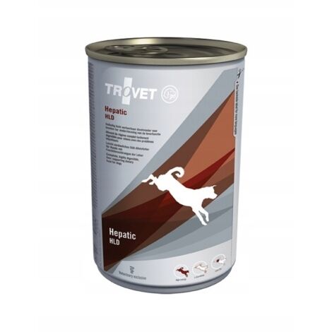 TROVET Hepatic HLD con pollo - alimento húmedo para perros - lata - 12 x 400 g (1/4)