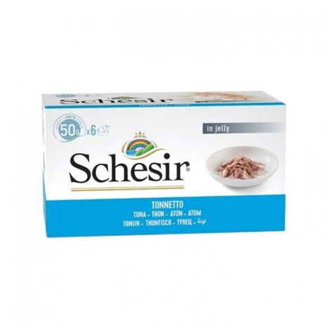 SCHESIR para gatos Multipack Atún Estilo Natural 6x50g