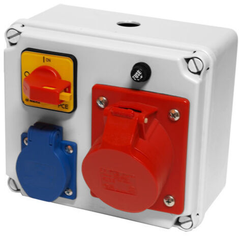 Cuadro de distribución fijo 32A/5P GSxTOPIK 10A R.0-1 32A 3P IP44 9769225W (1/4)