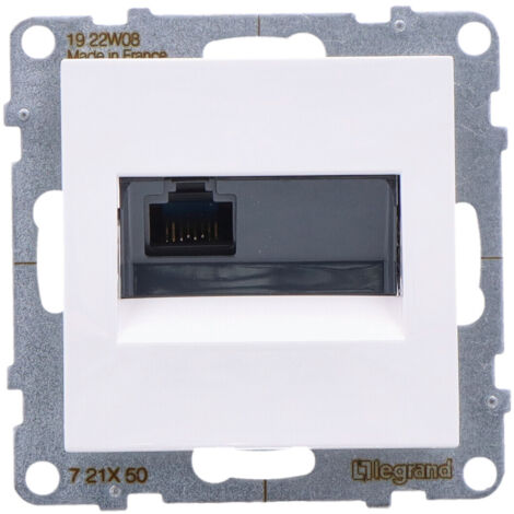 Toma Informática RJ45 Cat. 5E UTP con conector EFAPEL 21453