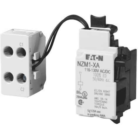 Disparador de derivación Eaton NZM1-XA208-250AC/DC 208-250V AC/DC 259726