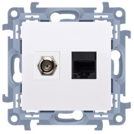 S10 CASFRJ455.01/11 CONECTOR DE ANTENA F+RJ45 CAT.5E