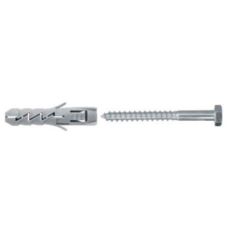 Taco de expansión Koelner FIX-12/60 de 1260 mm - para montaje de armarios, tiradores e instalaciones (50 unidades).