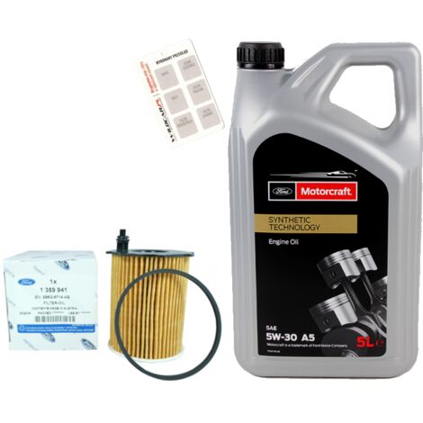 Filtro + 5W30 Ford Focus 2 3 S/C-Max Galaxy II 1.6 (1/4)