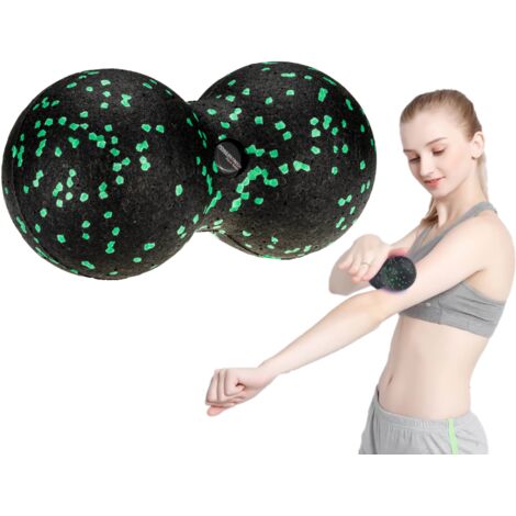 AQUA-SPORT POWERSTRECH EPP DUOBALL RODILLO NEGRO-VERDE AS04141 (1/5)