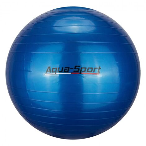 PELOTA DE GIMNASIO AQUA-SPORT POWERSTRECH ANTIBURST AZUL 65CM AS0065 (1/5)