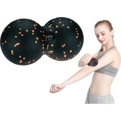 AQUA-SPORT POWERSTRECH EPP DUOBALL RODILLO NEGRO-NARANJA AS04142 (1/5)