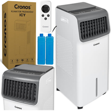 Aire acondicionado Cronos ICY RFS-30R de 18 litros, color blanco.