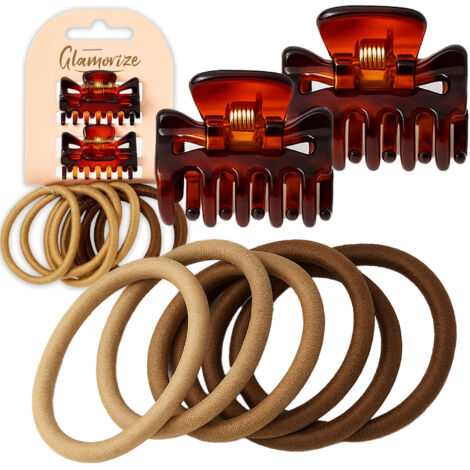 Bandas para el cabello BC, pinzas para el cabello, accesorios para mujer, horquillas, juego de bandas para el cabello (1/4)