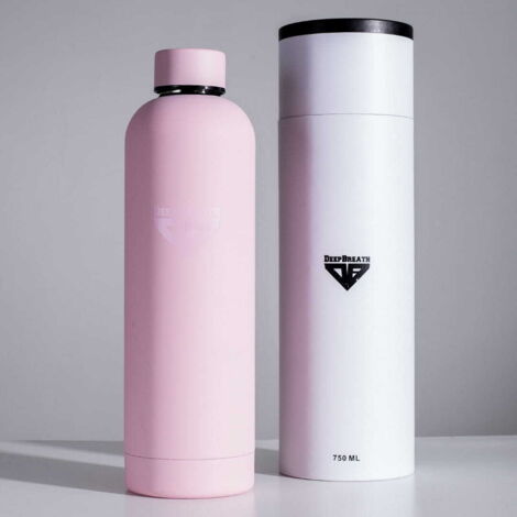 Botella de acero inoxidable – Rosa (1/5)