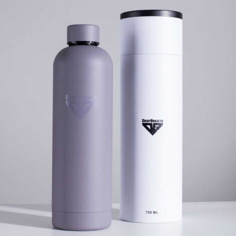 Botella de acero inoxidable – Gris