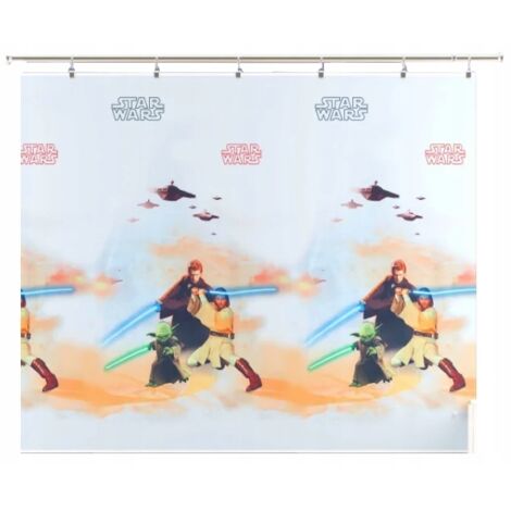 Tienda de campaña infantil de Star Wars Yoda para cama, 470 x 150 cm, con cinta adhesiva SW08 (1/3)