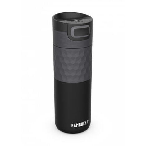 Tazza termica Kambukka Etna Grip da 500 ml in acciaio nero (1/4)