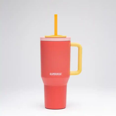 Tazza Termica Kambukka Rio 950 ml Papaya Rosa (1/5)