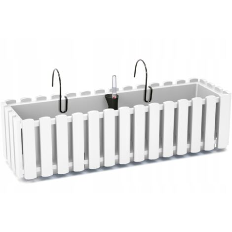 Jardinera Boardee Fencycase de 600 W Blanca (1/5)