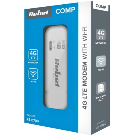 Módem WiFi USB LTE 4G para tarjeta SIM de router Rebel (1/5)