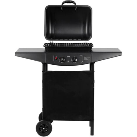 Parrilla de gas Teesa BBQ 2000, 2 quemadores, 5 kW, TSA0080 (1/3)