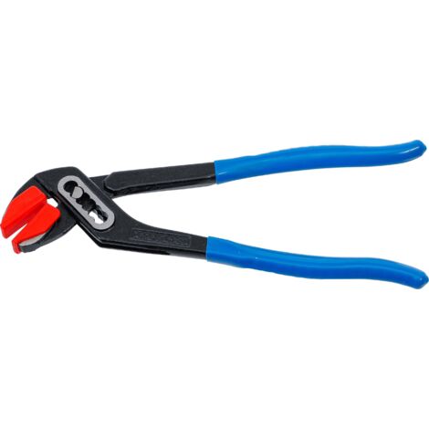Tenaza pico de loro  con mordazas protectoras adaptables  240 mm