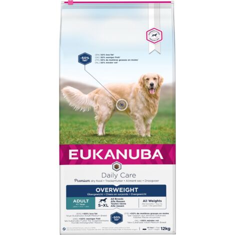 EUKANUBA Daily Care Alimento seco para perros con sobrepeso 12 kg
