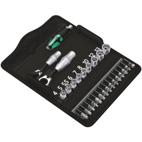 Wera Kraftform Kompakt Zyklop Mini Juego de 2 puntas resistentes