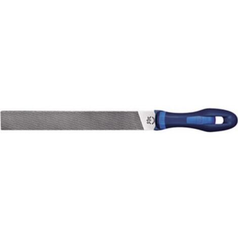 Lima de taller, mango plana, Largo : 250 mm, Tamaño 3, corte transversal 25,0 x 6,0 mm