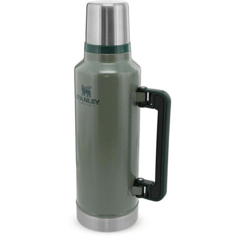 Termo Stanley Steel LEGENDARY CLASSIC de 1,9 L - Verde, mantiene el calor durante 45 horas. (1/4)