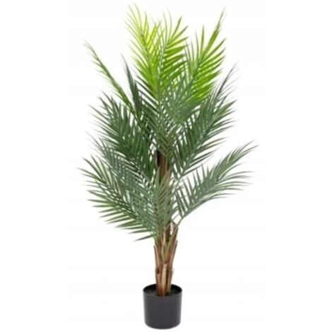 Palmera Areca Artificial Planta Hawaiana en Maceta Realista 120 cm Bonita