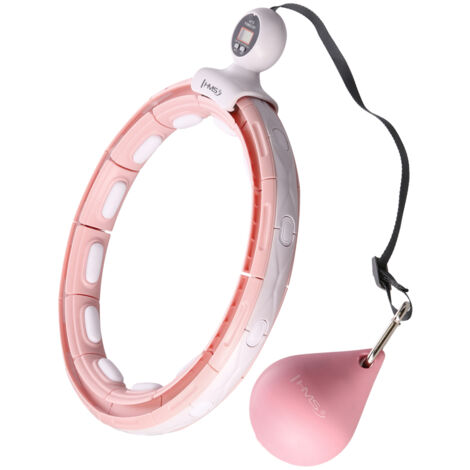 HHM15 HULA HOP ROSA CON IM脕N Y PESO + CONTADOR HMS (1/5)