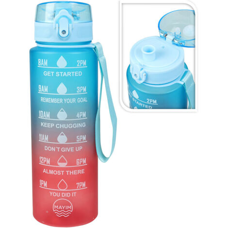 Botella de agua de 1 litro (1/2)