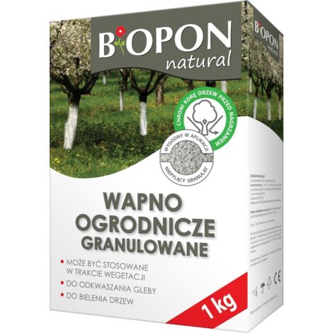 WAPNO - OGRODNICZE DO BIELENIA I ODKWASZANIA GLEBY, 1 KG - BR BIO-1540