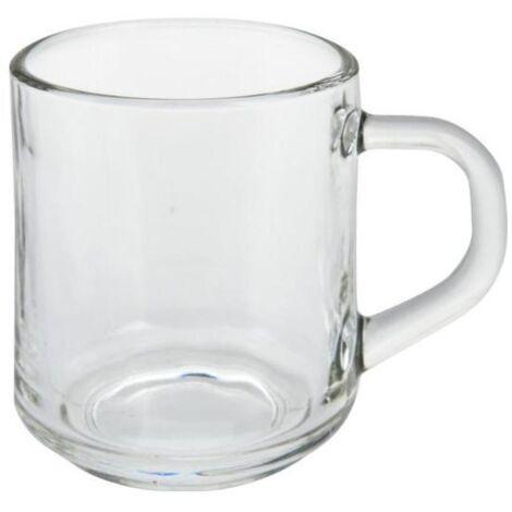 Tazas Mug Vidrio 240 Ml Lote 3 (1/2)