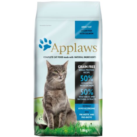 APPLAWS CAT Pescado de mar y salmón 6 kg (1/3)