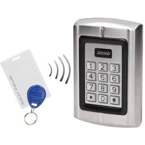 Cerradura con código, lector de tarjeta y llave de proximidad, 12 V CC, IP44, OR-ZS-802 (1/4)