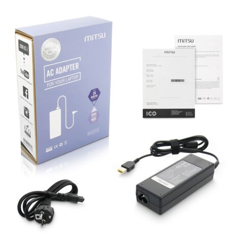 Cargador para Lenovo Yoga de 20 V, 4,5 A, 90 W, 11,0 x 4,5 pines (1/5)