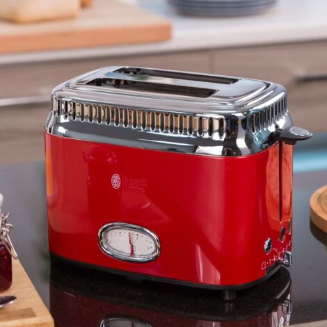 Tostadora de pan Russell Hobbs 21680-56 Retro Ribbon Roja 1300 W (1/5)