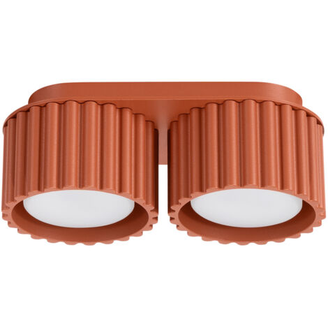 Lámpara de techo Aura 2 rojo ocre GX53 (1/5)