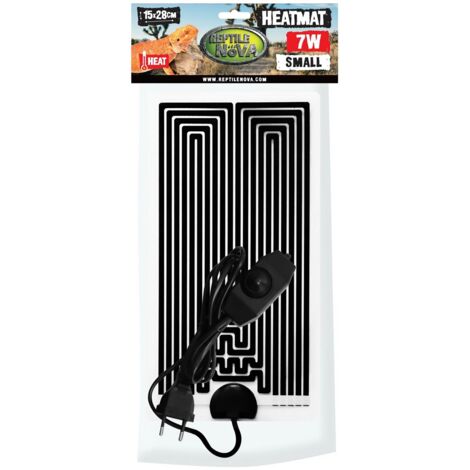 Alfombrilla térmica Reptile Nova-R200 S - Alfombrilla calefactora ajustable de 7 W, 15 x 28 cm (1/5)