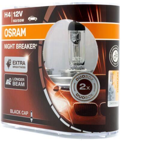 Bombillas halógenas H4 12V 3200K blanco cálido 60/55W (1/2)