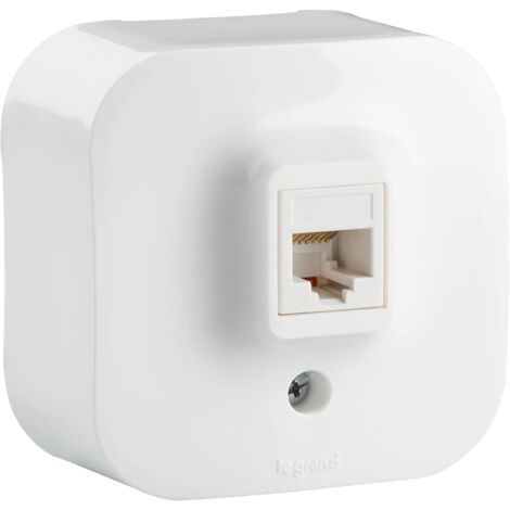 Conector individual para ordenador Forix RJ45 Cat.5e UTP blanco 782424 (1/3)