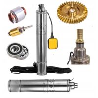 BOMBA SUMERGIBLE CON FLOTADOR DE TORNILLO 1500W 60M
