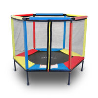 TRAMPOLÍN REPRODUCCIÓN PARA CASA Y JARDÍN 140 MULTICOLOR