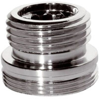 Reducción de aireador de latón cromado M24 GZx1/2" GZ
