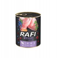 Comida para perros Rafi sabor conejo, arándano y arándano rojo, 12 x 800 g