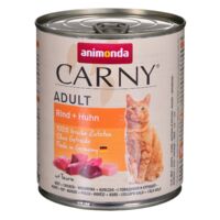 ANIMONDA Carny Adult, mezcla de sabores para gatos, 6 x 800 g