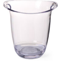 Cubitera de plástico SAN para hielo, vino y champán - Hendi 593158