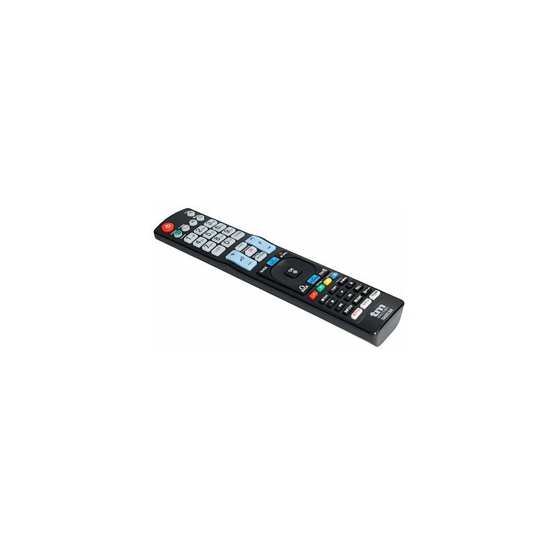 TM Electron TMURC300 Mando a distancia universal compatible con televisores LG, con botones de acceso directo a plataformas digitales (VOD)