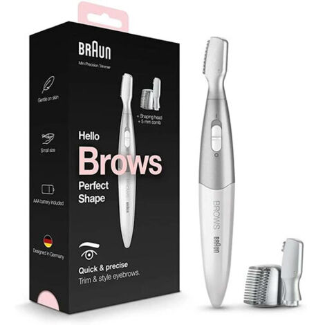 Recortador de nariz y oidos BRAUN FG1106 Brows Dar forma a la cej (1/5)
