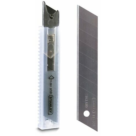 REP.CUCHILLA 18MM.STANLEY 10 PCS.