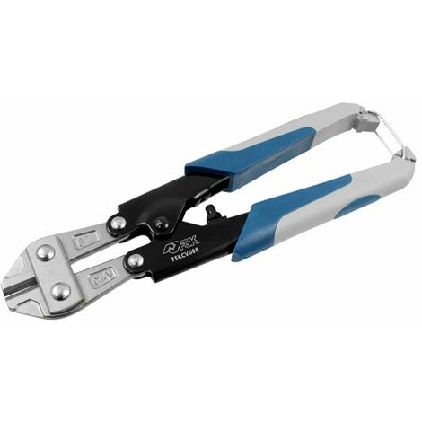 Ferrestock FSKCV008 cortavarillas a una mano de 200mm (8"), cuchilla de acero aleado, corte HRC 42, apertura regulable, mango ergonómico y cierre de seguridad (1/5)