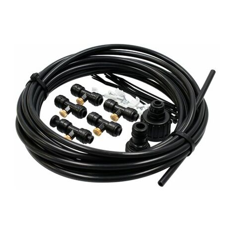 Ferrestock FSKNEB001 Kit para sistema de nebulización de 7.5m de longitud para enfriamiento por pulverización de gotas microscópicas